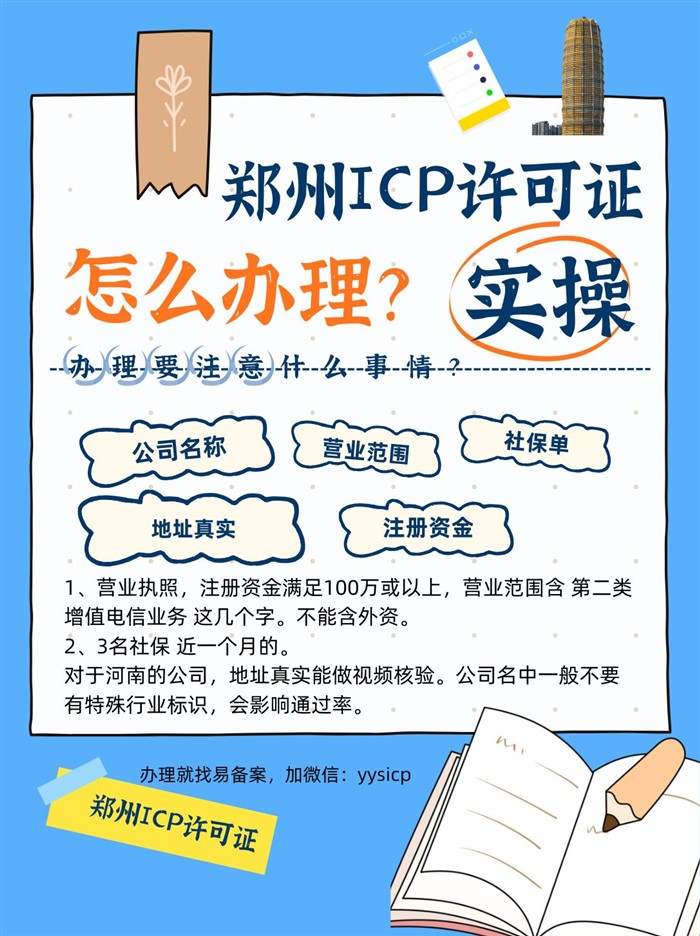 郑州ICP许可证找谁办理？易备案实操有图有真相，专业办理12年