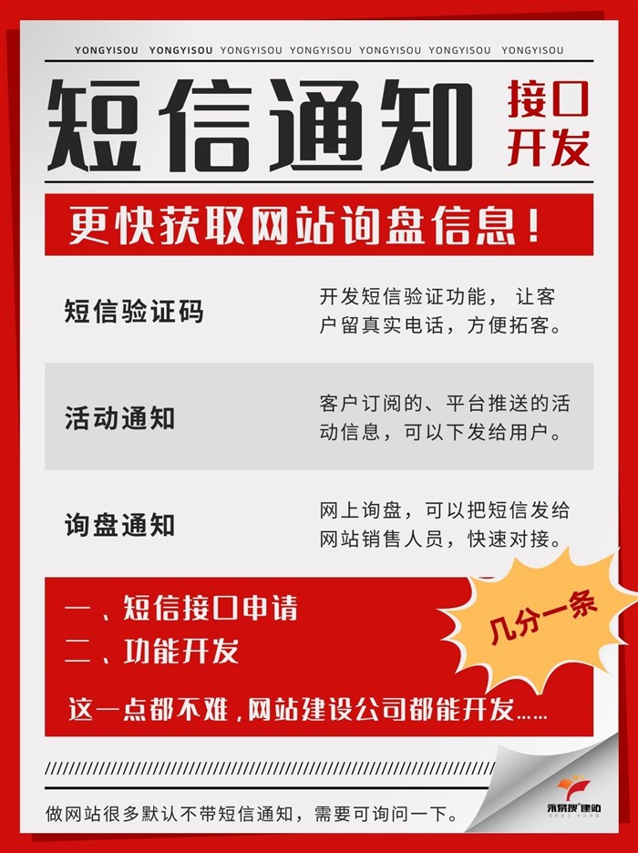 短信通知
