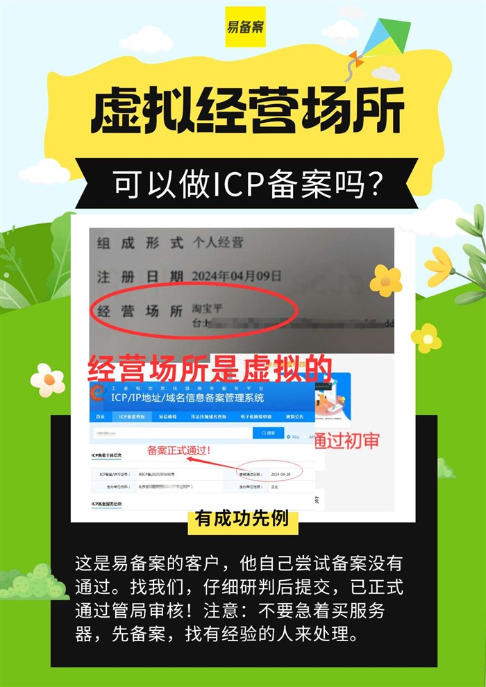 虚拟经营场所备案