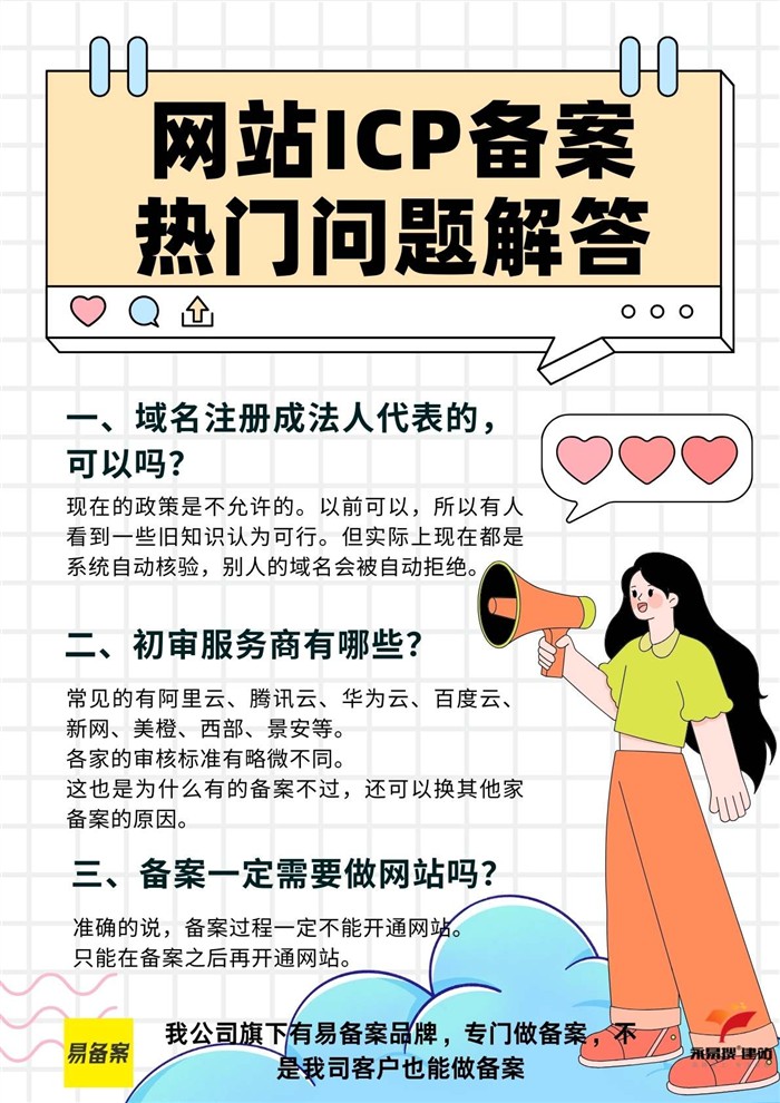 ICP备案热门问题解答