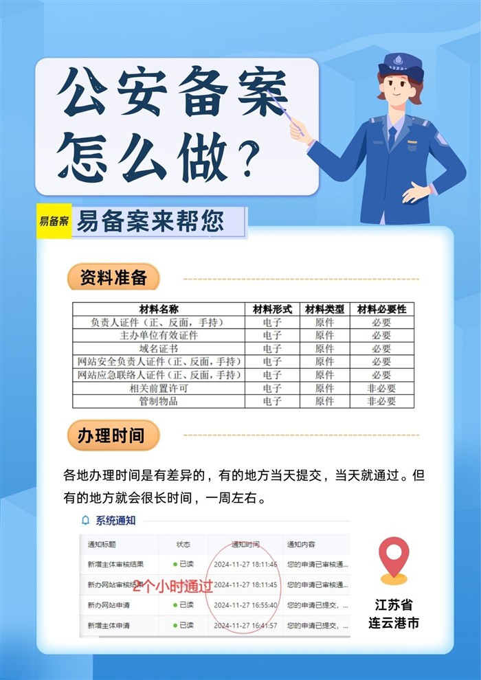 公安备案办理