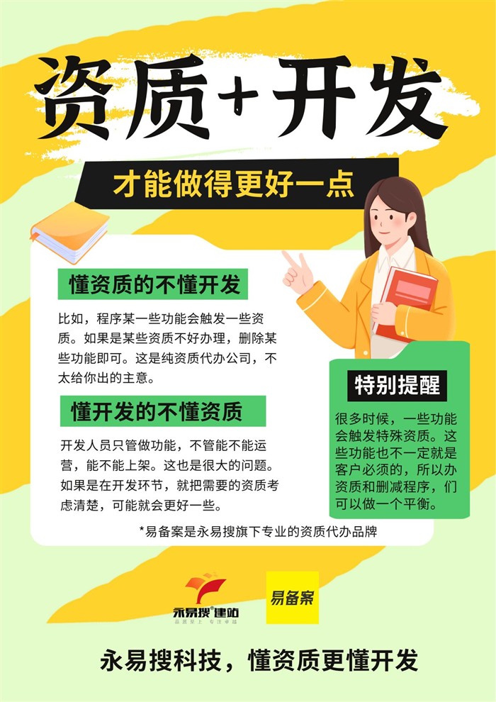 资质开发