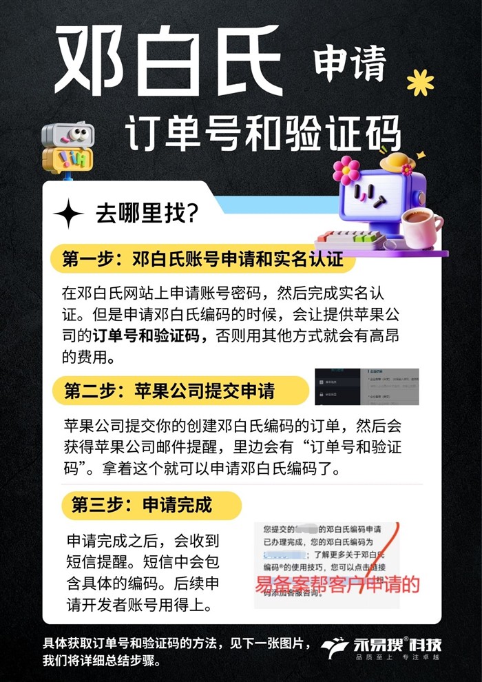 邓白氏编码申请步骤